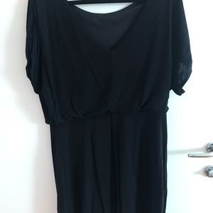 Black bcbg dress